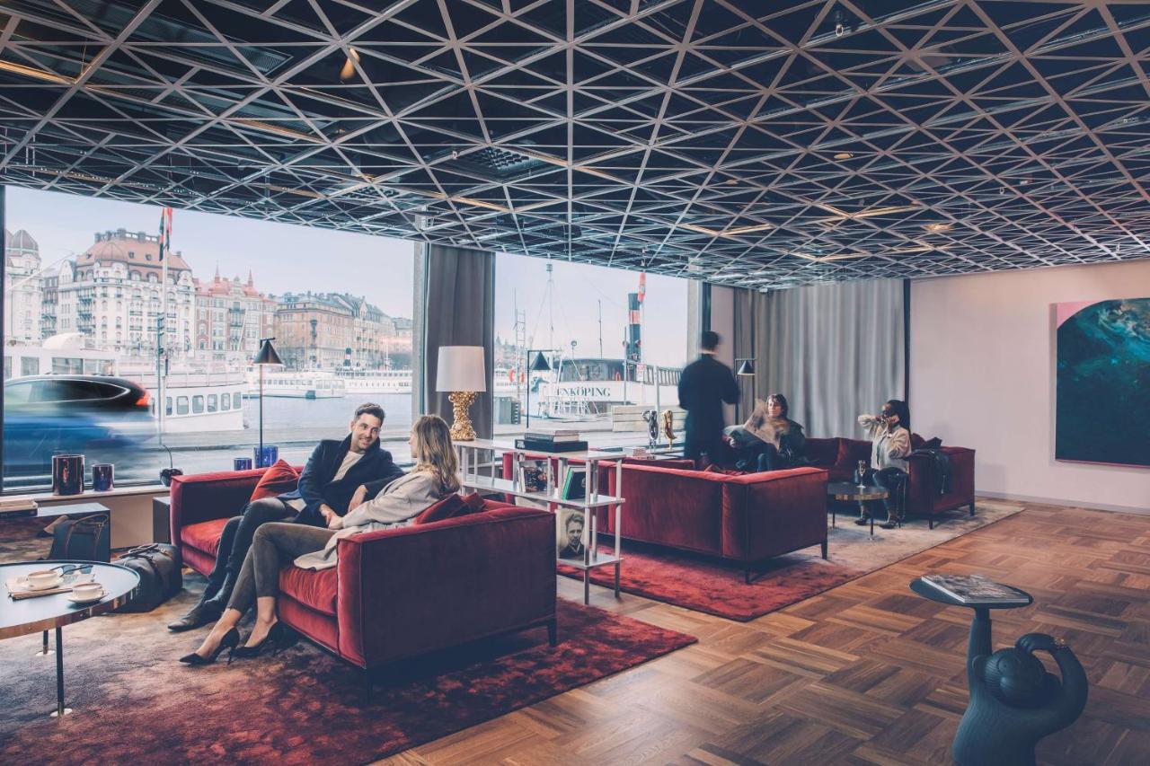 เรดิสัน คอลเลคชั่น สแตรนด์ โฮเต็ล สต็อกโฮล์ม Hotel ภายนอก รูปภาพ The lounge at Prague Airport